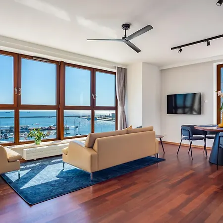 Διαμέρισμα Sea Towers Z Widokiem Na Morze