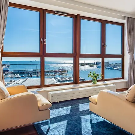 Sea Towers Z Widokiem Na Morze 아파트 그디니아