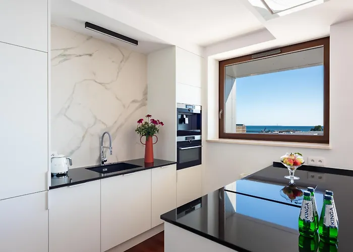 Apartmán Sea Towers Z Widokiem Na Morze