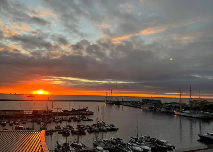 Sea Towers Z Widokiem Na Morze Apartmán Gdyně